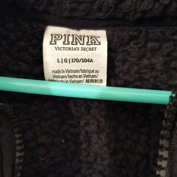 PINK Victoria Secret Sherpa jacket - Picture 2 of 5